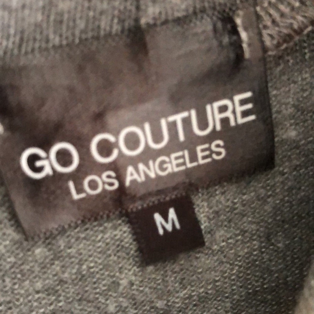 💜Go Couture Block color, retro lightweight knit turtle neck tunic - Picture 5 of 10